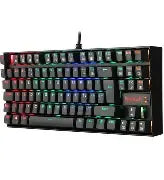Redragon-Keyboard-K552-LGY-R-Black/Gray-Red SW