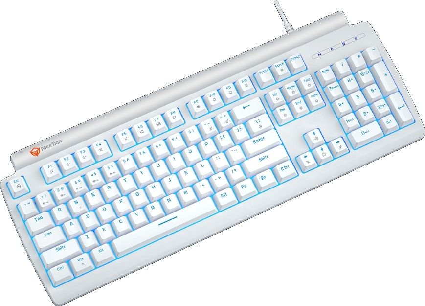 Meetion-Keyboard-MK600RD-White
