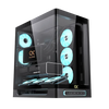 Xigmatek Heaven 8 Fans ARGB BTF Type-C Case