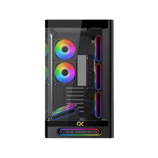 Xigmatek Heaven 8 Fans ARGB BTF Type-C Case