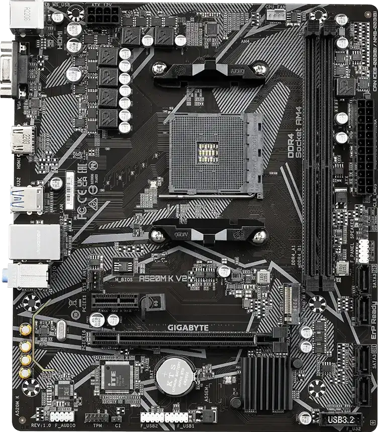 GIGABYTE A520M K V2