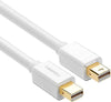 Ugreen-MD111-Mini DP Male to Male Cable-2m-White-10429