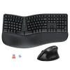 Meetion Director C Wireless Ergonomic Keyboard And Mouse Combo