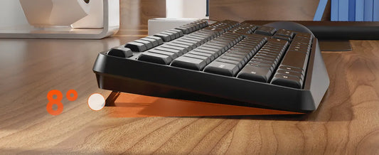 Meetion CW235 Sleek Design Wireless Arabic Keyboard And Mouse Combo