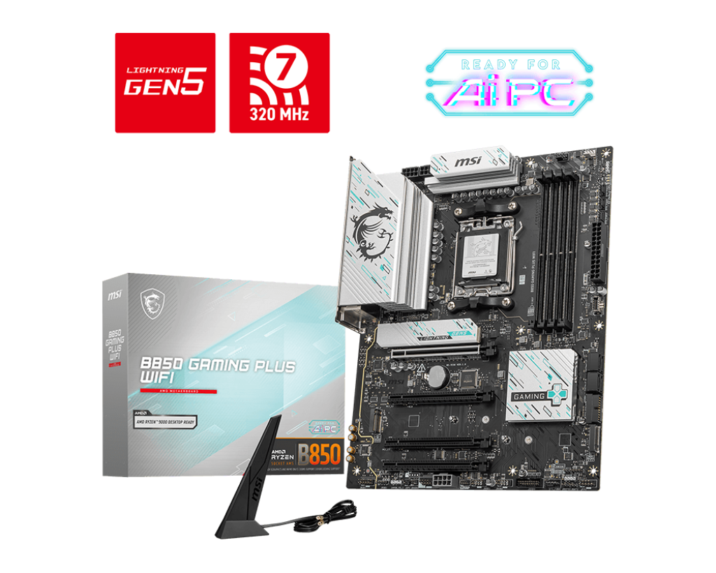 MSI B850 GAMING PLUS WI-FI AM5