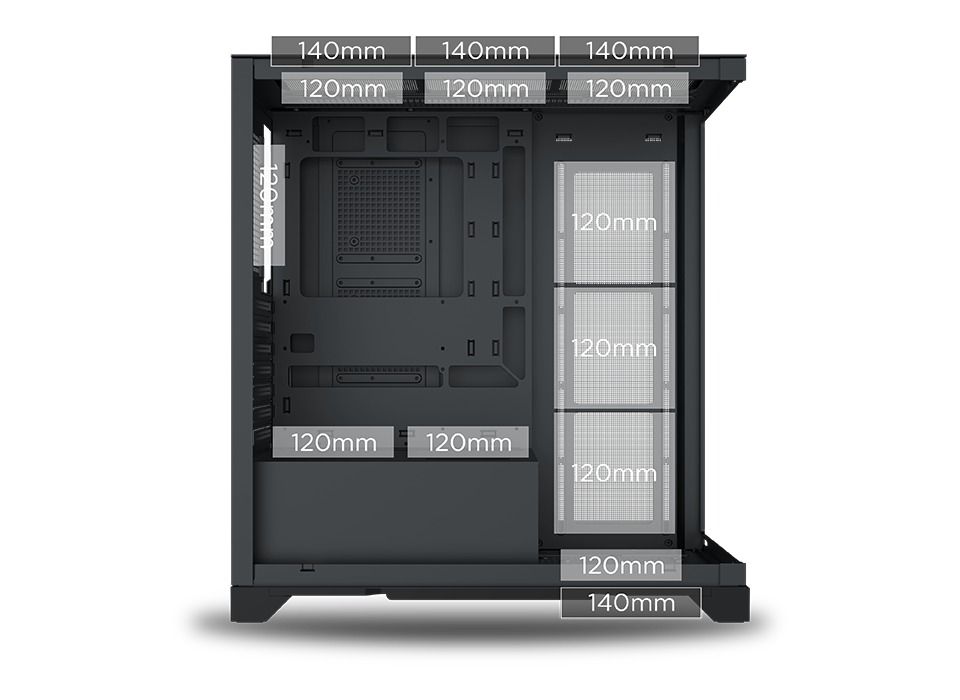 XIGMATEK ENDORPHIN ULTRA  5 FANS ARGB TYPE-C SUPER TOW