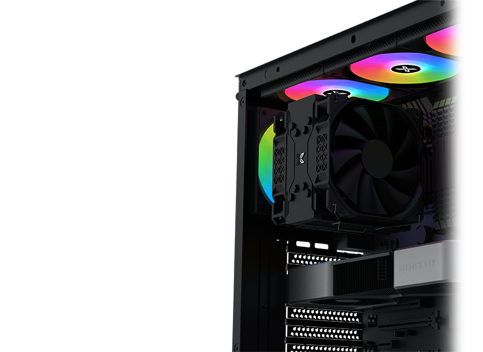 XIGMATEK ENDORPHIN AIR V2 BLACK ARGB
