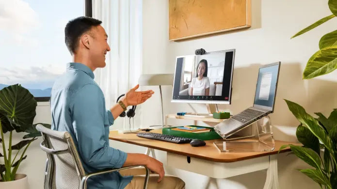 CAM-Logitech-Web-Business-Brio 100 FHD-Off White-USB
