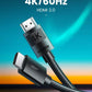 Ugreen-HD119-4K HDMI Cable Male to Male Braided 3m-40102