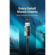 Ugreen-HD119-4K HDMI Cable Male to Male Braided 3m-40102