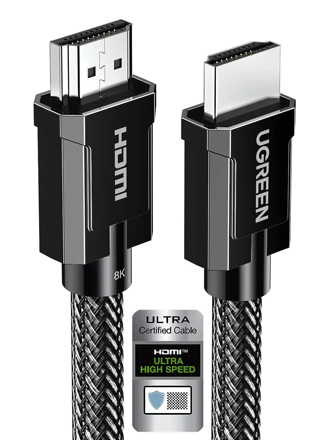 Ugreen-HD150  8K-HDMI Cable Male to Male-Braided-1.5m-40179