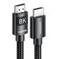 Ugreen-HD150 8K-HDMI Cable Male to Male-Braided 5m-40182