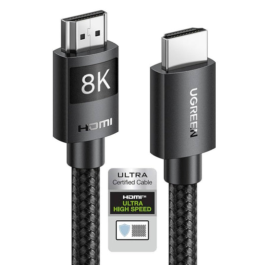 Ugreen-HD150 8K-HDMI Cable-Male to Male-Braided-2m-40180