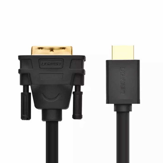 Ugreen-HDMI to DVI 2K Cable Male to Male Black 1m-30116
