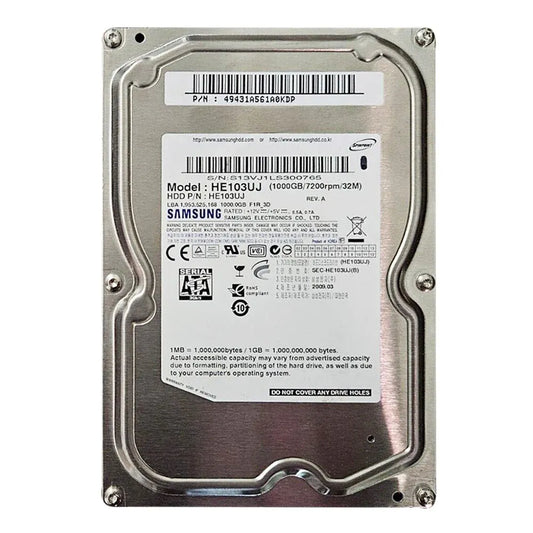 hdd 1t pc used
