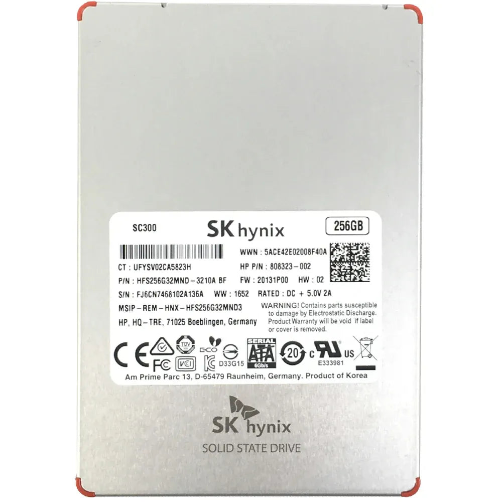 ssd 256g 2.5 used