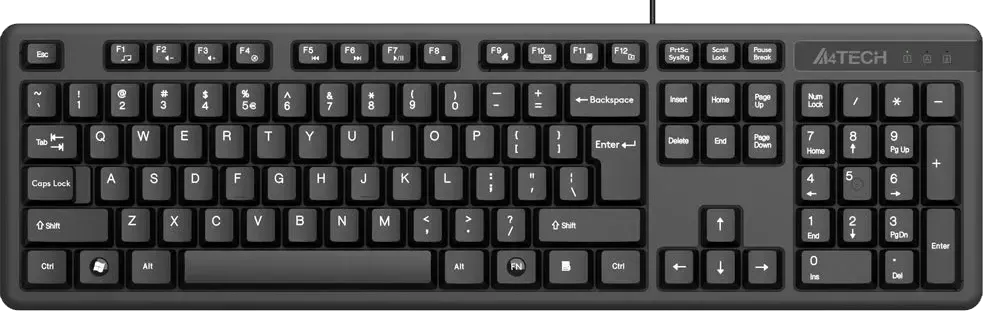 A4Tech-KB-KK3-Black