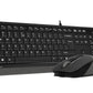 Combo-KB+MS-A4Tech-F1010-USB
