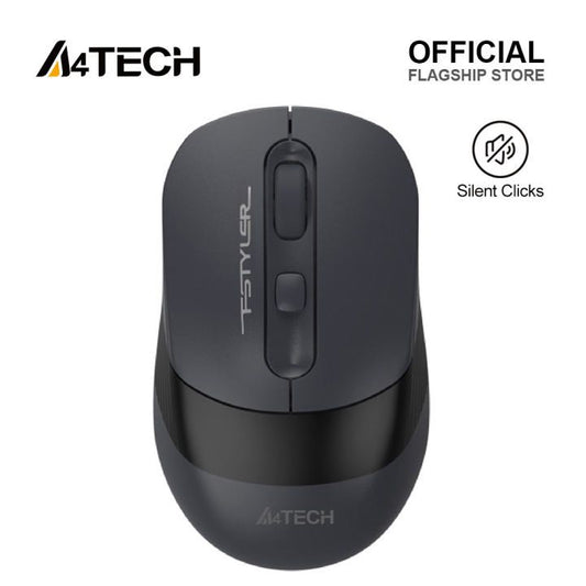 A4Tech-Mouse-Fstyler-FB10CS-Dual Mode-WL-BT-Black