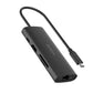 A4Tech-Doc Station-DST-80C-8 in 1 Type C-Ash Grey