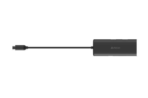 A4Tech-Doc Station-DST-80C-8 in 1 Type C-Ash Grey
