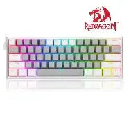 Redragon-Keyboard-K617-RGB-Gray/White-Red SW