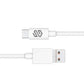 Smart Gate-Cable-2-IN-1-USB&Type-C-to-Type-C-SGCA-PACC180W-1.8m-White
