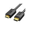 Ugreen-DP Male to HDMI Male-4K@30Hz 5m  (Black) - 10204