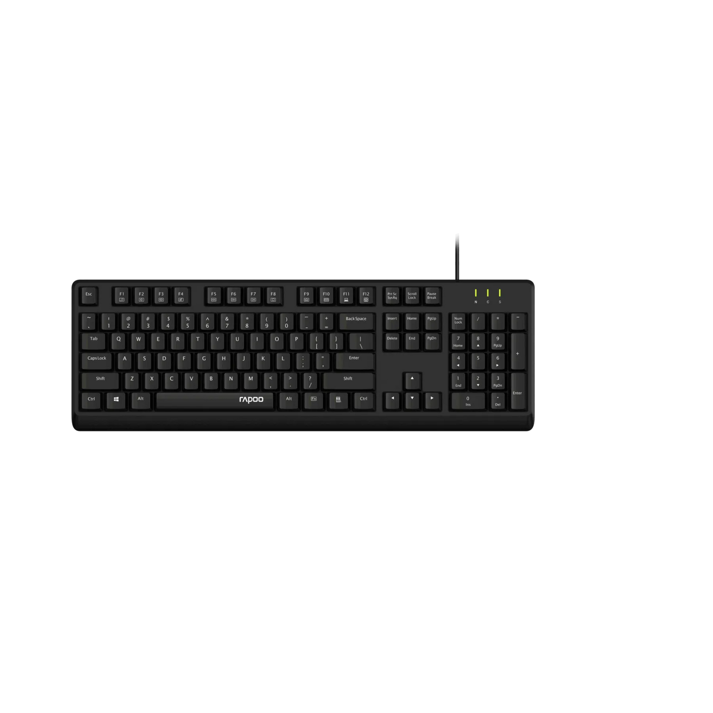 Rapoo-Wired-Usb-Black-NK1900