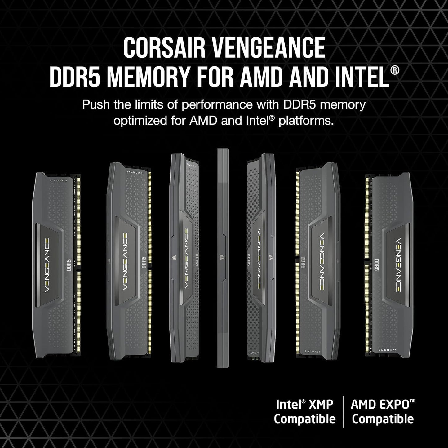 CORSAIR VENGEANCE 32Gb (2X16Gb) 5200MHZ DDR5 AMD EXPO