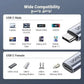 UGREEN USB-C Male to USB-C Female, Data transmission+ charging+ Audio&video - 30205