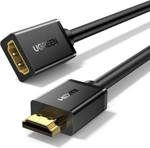 UGREEN HDMI 2.0 4K@60Hz Male to Female Cable 3m (Black) - 10145