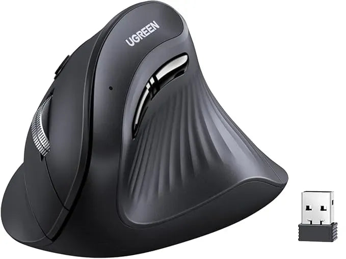 UGREEN Silent Mouse Bluetooth5.0 & Wireless 2.4G Dual Mode ,DPI 4000 - 25444