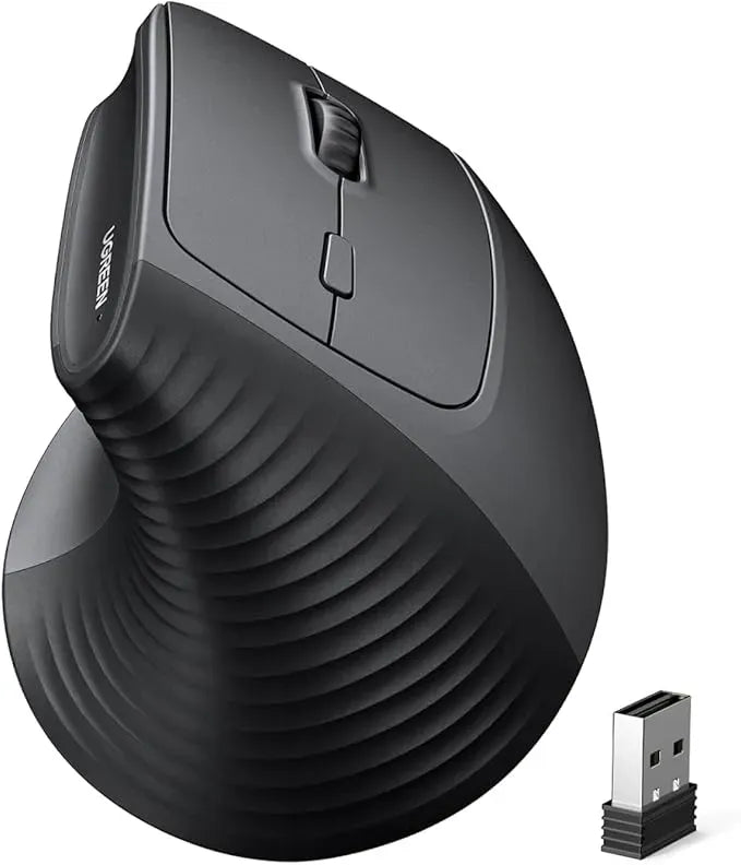 UGREEN 2.4G Mouse Wireless Vertical Ergonomic Mouse - 55916