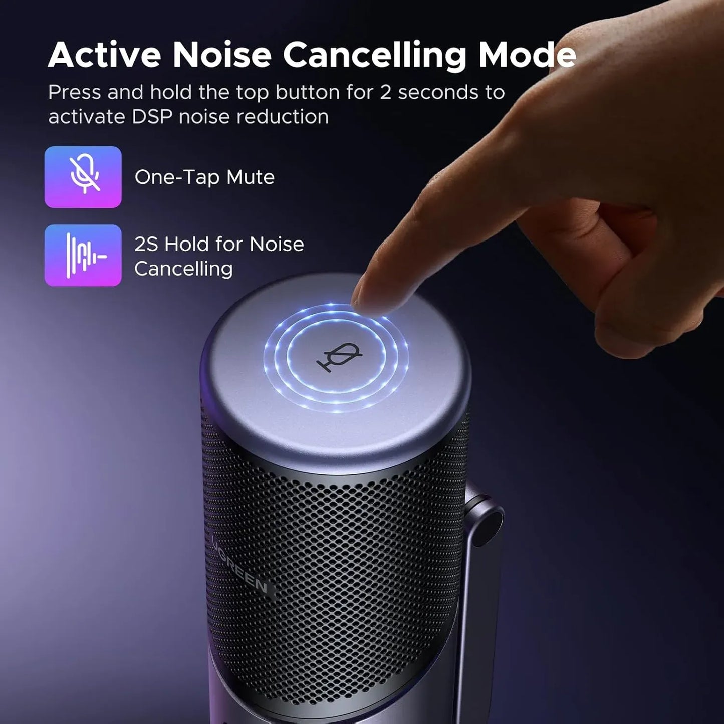 UGREEN Desktop USB Microphone - 35629
