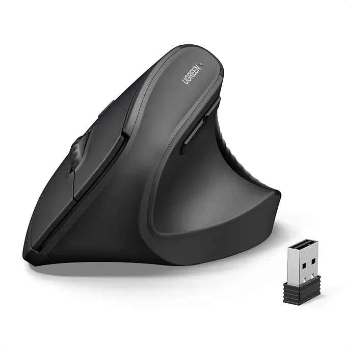 UGREEN Ergonomic Mouse, Wireless Bluetooth Vertical Mouse, Dual-Mode -  65042