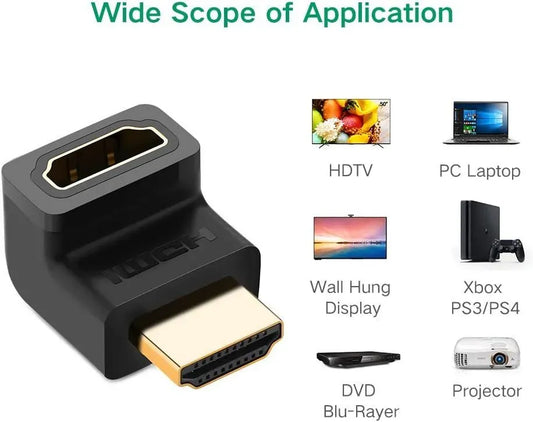 Ugreen-HD112-HDMI Male to Female Adapter Up-20110