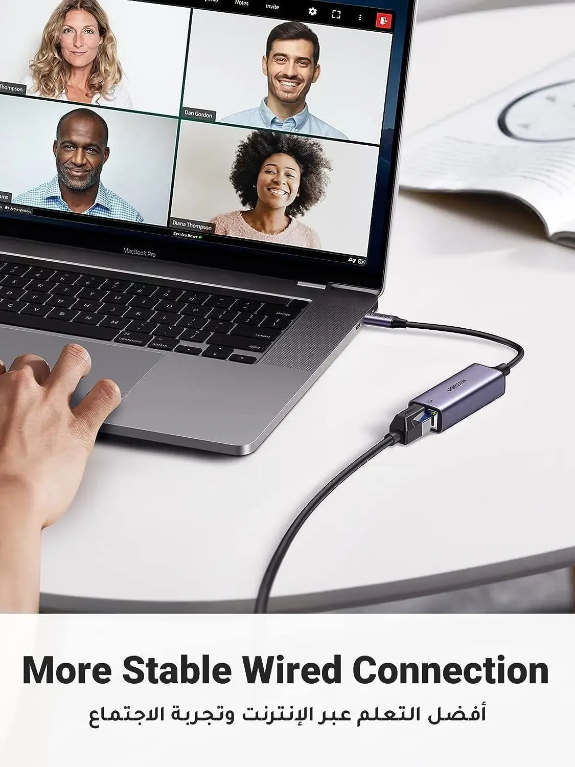 Ugreen-CM199-USB Type C to 10/100/1000M Ethernet-50737