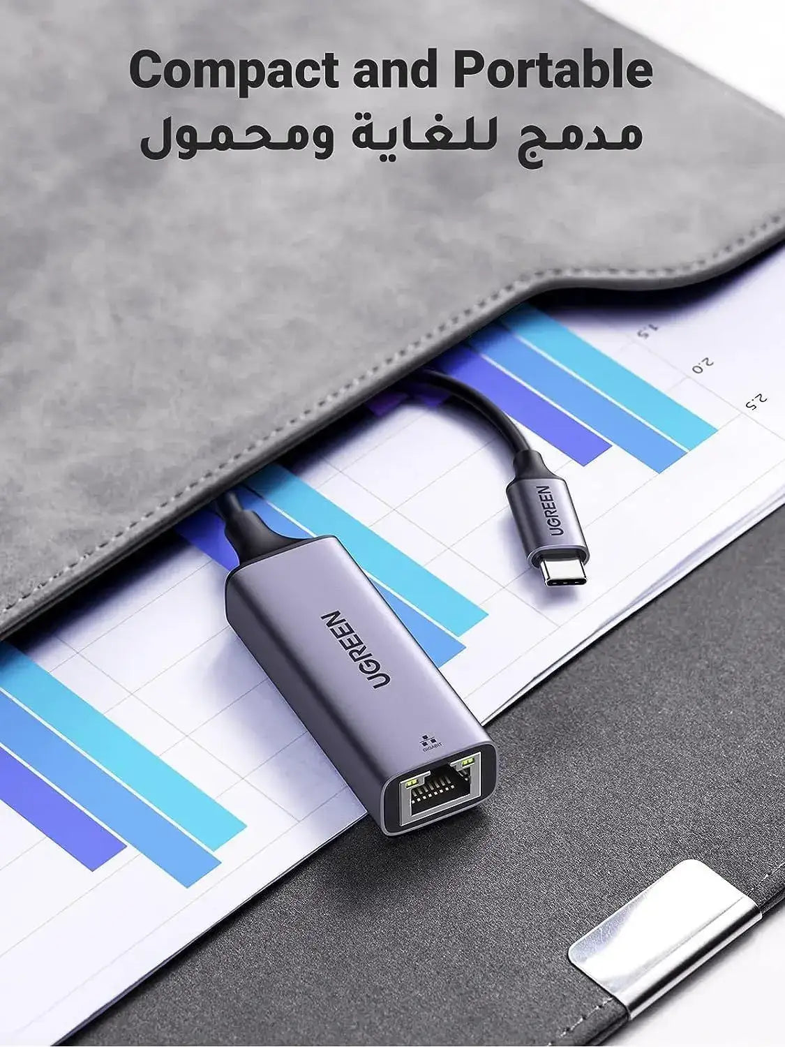 Ugreen-CM199-USB Type C to 10/100/1000M Ethernet-50737