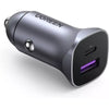 Charger-Ugreen-Fast Car Charger 30W-2Ports-Grey-40858