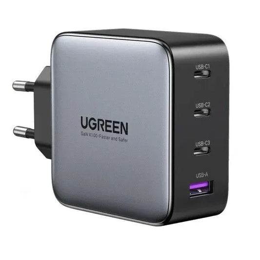 Charger-Ugreen-Nexode 100W Charger 4-Port 1USB A-3USB C-Gray-90928