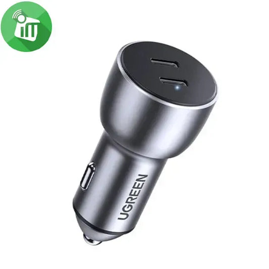 Ugreen-50W-2xType C-Car Charger-70594