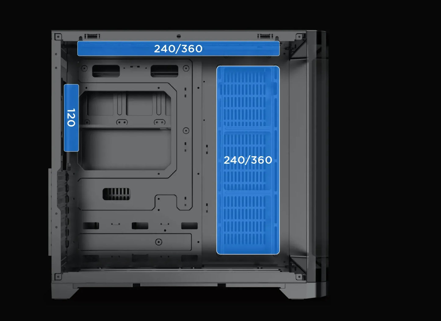 Xigmatek Crystal Storm RGB Curved TG Case