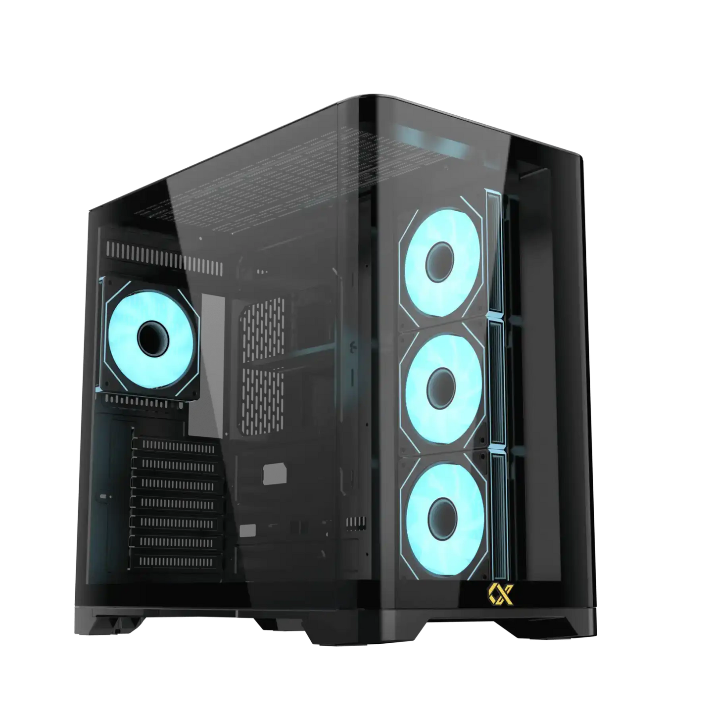 Xigmatek Crystal Storm RGB Curved TG Case