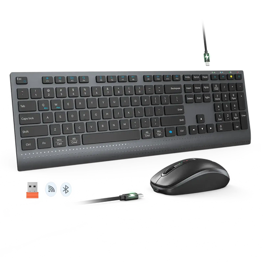 Combo-Meetion-C2000-Keyboard+Mouse-Rechargeable-Dual Mode