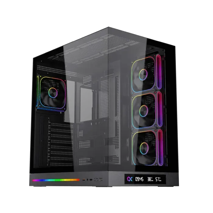 Xigmatek Cloud DGT LCD 4 Fans BTF Case