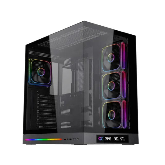 Xigmatek Cloud DGT LCD 4 Fans BTF Case