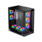 Xigmatek Heaven 8 Fans ARGB BTF Type-C Case