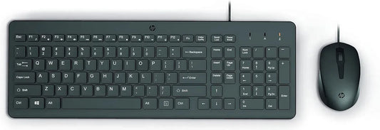 HP 150 Wired Keyboard and Mouse - 240J7AA#ABV