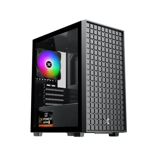 XIGMATEK SKY M 3FANS FRGB + PSU 600W M-ATX ONLY